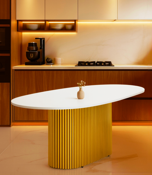 стол обеденный овальный