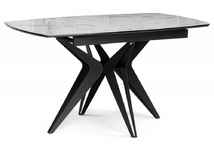 стол обеденный прямоугольный Риполь [613332] стекло, раскладной