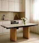 стол обеденный прямоугольный Монерон [621194] керамика, раскладной