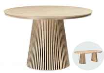 стол обеденный круглый Mersin [15869] Стол деревянный