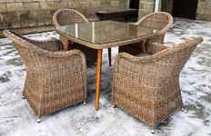 Комплект мебели обеденный. ИД 7370437