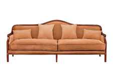 диван в гостиную Madesta [7LV-2976-BR] 3-х местный, с высокой спинкой