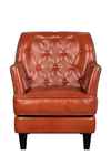 кресло каминное Noff [5KS24022-BR2] кожаное
