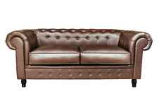 диван в гостиную Chesterfield [7LV24004-2-BR2] 2-х местный