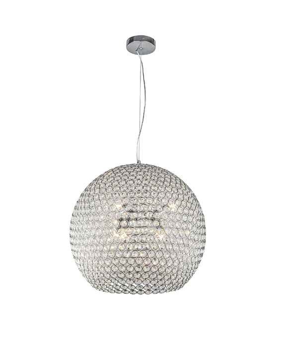 люстра подвесная стеклянная