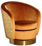 кресло вращающееся Наполи [Napoli-Pad32+ Lattice ORANG]