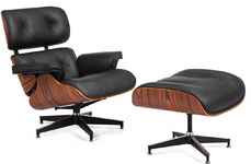 кресло вращающееся Eames [FR 0016-17] с оттоманкой
