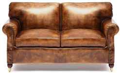 диван в гостиную двухместный Bronco [10305] 2-х местный, кожаный
