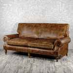 диван в гостиную Аристократ [01710] кожаный
