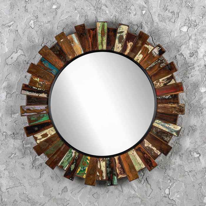 зеркало настенное круглое