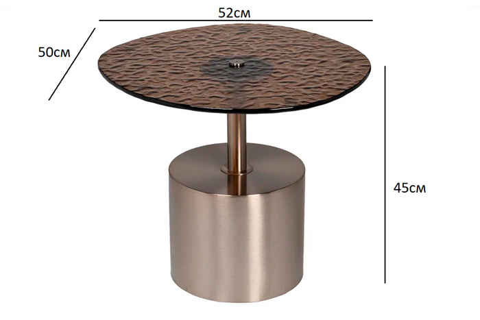 стол журнальный круглый