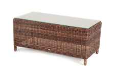 стол журнальный садовый Кон Панна [YH-S4517W-1 brown] ротанг искусственный