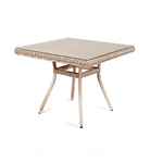 стол обеденный садовый Айриш [YH-T4428G beige] ротанг искусственный
