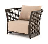 кресло садовое Валенсия [YH-C1250W Bronze] ротанг искусственный