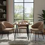 стул обеденный с подлокотниками Cosmos [DM 536] на усиленной опоре