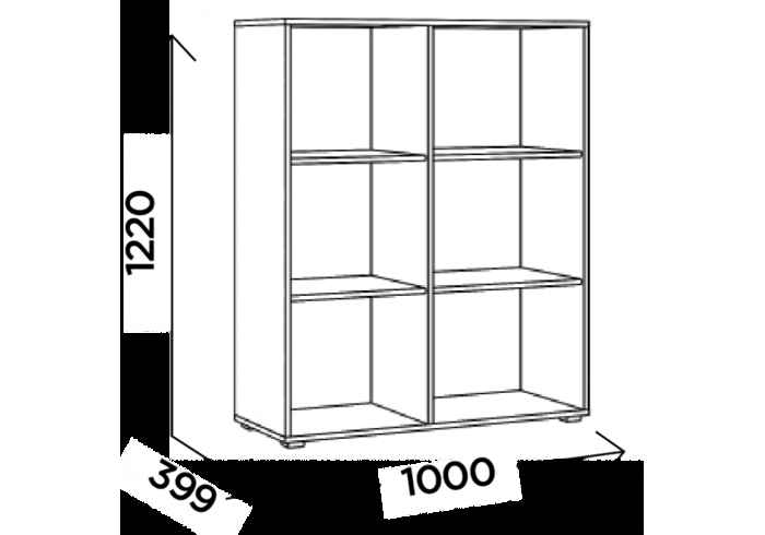 шкаф книжный