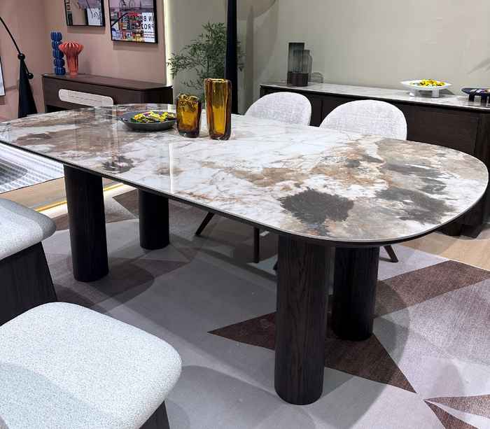 стол обеденный овальный